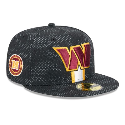Бейсболка Washington Commanders New Era 2024 Sideline 59FIFTY - Black