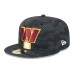 Бейсболка Washington Commanders New Era 2024 Sideline 59FIFTY - Black