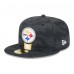 Бейсболка Pittsburgh Steelers New Era 2024 Sideline 59FIFTY - Black