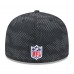 Бейсболка Pittsburgh Steelers New Era 2024 Sideline 59FIFTY - Black