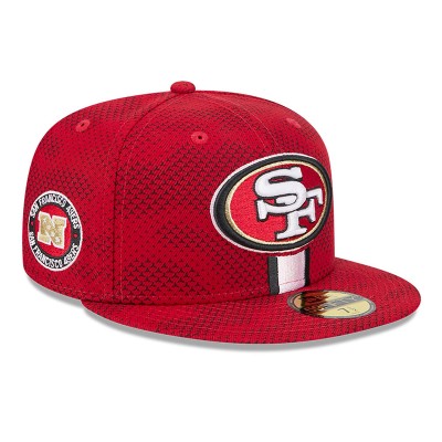 Бейсболка San Francisco 49ers New Era 2024 Sideline 59FIFTY - Scarlet