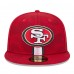 Бейсболка San Francisco 49ers New Era 2024 Sideline 59FIFTY - Scarlet