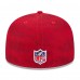 Бейсболка San Francisco 49ers New Era 2024 Sideline 59FIFTY - Scarlet