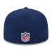 Бейсболка Seattle Seahawks New Era 2024 Sideline 59FIFTY - College Navy