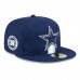 Бейсболка Dallas Cowboys New Era Navy 2024 Sideline 59FIFTY