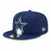 Бейсболка Dallas Cowboys New Era Navy 2024 Sideline 59FIFTY