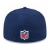 Бейсболка Dallas Cowboys New Era Navy 2024 Sideline 59FIFTY