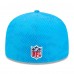 Бейсболка Carolina Panthers New Era Blue 2024 Sideline 59FIFTY