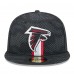 Бейсболка Atlanta Falcons New Era Black 2024 Sideline 59FIFTY