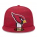 Бейсболка Arizona Cardinals New Era Cardinal 2024 Sideline 59FIFTY