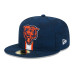 Бейсболка Chicago Bears New Era Navy 2024 Sideline 59FIFTY