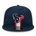 Бейсболка Houston Texans New Era 2024 Sideline 59FIFTY Fitted - Navy