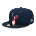 Бейсболка Houston Texans New Era 2024 Sideline 59FIFTY Fitted - Navy
