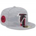 Бейсболка Atlanta Falcons New Era Gray 2024 Sideline 59FIFTY
