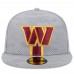 Бейсболка Washington Commanders New Era 2024 Sideline 59FIFTY - Gray