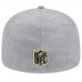 Бейсболка New Orleans Saints New Era Gray 2024 Sideline 59FIFTY Fitted