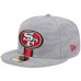 Бейсболка San Francisco 49ers New Era 2024 Sideline 59FIFTY - Gray
