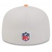 Бейсболка Tampa Bay Buccaneers New Era Male 2024 Sideline Historic 59FIFTY - Stone/Orange