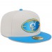 Бейсболка Los Angeles Chargers New Era 2024 Sideline Historic 59FIFTY - Stone/Powder Blue