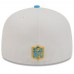 Бейсболка Los Angeles Chargers New Era 2024 Sideline Historic 59FIFTY - Stone/Powder Blue