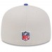 Бейсболка New England Patriots New Era 2024 Sideline Historic 59FIFTY - Stone/Royal