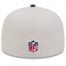 Бейсболка New Orleans Saints New Era 2024 Sideline Historic 59FIFTY - Stone/Black