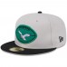 Бейсболка Philadelphia Eagles New Era 2024 Sideline Historic 59FIFTY - Stone/Black