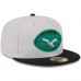 Бейсболка Philadelphia Eagles New Era 2024 Sideline Historic 59FIFTY - Stone/Black