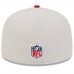 Бейсболка San Francisco 49ers New Era 2024 Sideline Historic 59FIFTY - Stone/Scarlet