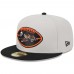 Бейсболка Cincinnati Bengals New Era Stone/Black 2024 Sideline Historic 59FIFTY