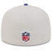 Бейсболка Buffalo Bills New Era 2024 Sideline Historic 59FIFTY - Stone/Royal