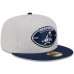 Бейсболка Dallas Cowboys New Era Stone/Navy 2024 Sideline Historic 59FIFTY