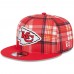 Бейсболка Kansas City Chiefs New Era 2024 Sideline Statement 9FIFTY - Red