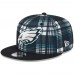 Бейсболка Philadelphia Eagles New Era 2024 Sideline Statement 9FIFTY - Black