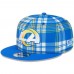 Бейсболка Los Angeles Rams New Era 2024 Sideline Statement 9FIFTY Snapback - Royal