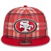 Бейсболка San Francisco 49ers New Era 2024 Sideline Statement 9FIFTY - Scarlet