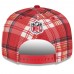 Бейсболка San Francisco 49ers New Era 2024 Sideline Statement 9FIFTY - Scarlet