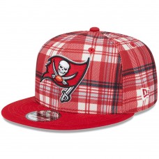 Бейсболка Tampa Bay Buccaneers New Era 2024 Sideline Statement 9FIFTY - Red