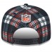 Бейсболка Cincinnati Bengals New Era Black 2024 Sideline Statement 9FIFTY Snapback