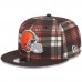 Бейсболка Cleveland Browns New Era Brown 2024 Sideline Statement 9FIFTY Snapback