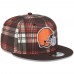 Бейсболка Cleveland Browns New Era Brown 2024 Sideline Statement 9FIFTY Snapback