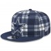 Бейсболка Dallas Cowboys New Era Navy 2024 Sideline Statement 9FIFTY Snapback