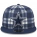 Бейсболка Dallas Cowboys New Era Navy 2024 Sideline Statement 9FIFTY Snapback