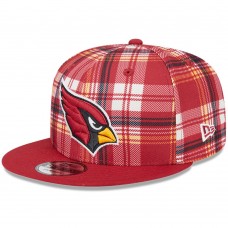 Бейсболка Arizona Cardinals New Era Cardinal 2024 Sideline Statement 9FIFTY Snapback