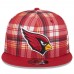 Бейсболка Arizona Cardinals New Era Cardinal 2024 Sideline Statement 9FIFTY Snapback
