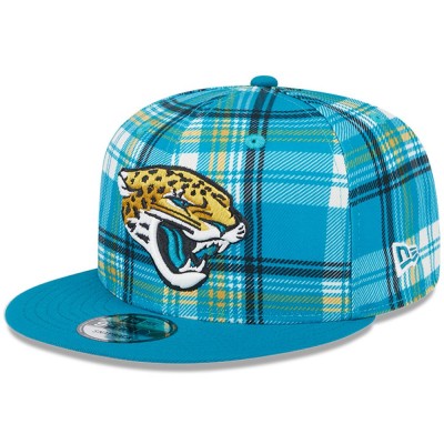 Бейсболка Jacksonville Jaguars New Era 2024 Sideline Statement 9FIFTY - Teal