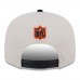 Бейсболка Cincinnati Bengals New Era Stone/Black 2024 Sideline Historic 9FIFTY Snapback