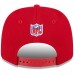 Бейсболка San Francisco 49ers New Era Scarlet 2024 Sideline 9SEVENTY Stretch-Snap