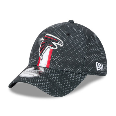 Бейсболка Atlanta Falcons New Era Black 2024 Sideline 39THIRTY