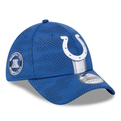 Бейсболка Indianapolis Colts New Era 2024 Sideline Secondary Logo 39THIRTY Flex - Royal